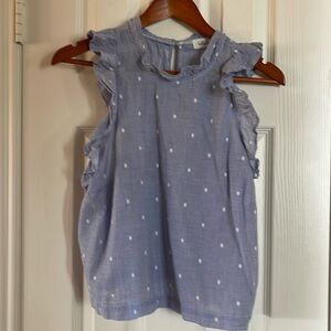 Bella Dahl Ruffle Tank size L